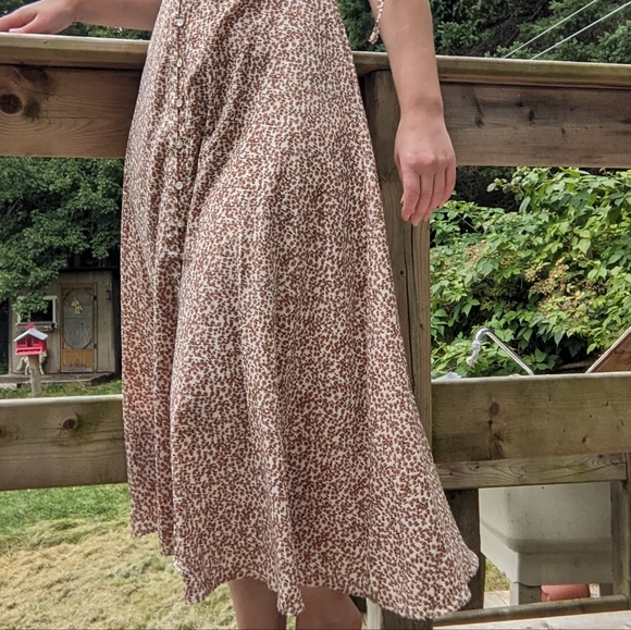 Princess Polly Tea Length Midi Dress Size 0 - Picture 9 of 13